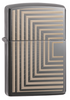 Box Pattern Laser Engrave Windproof Lighter