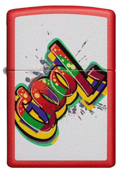 Cool Graffiti Design Windproof Lighter