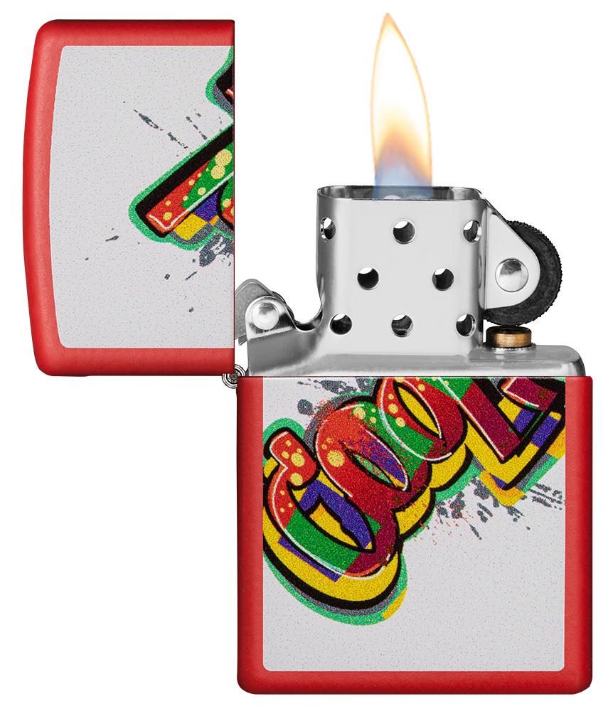 Cool Graffiti Design Windproof Lighter