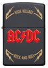 218-081050, ACDC High Voltage Rock and Roll Windproof Lighter 