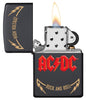 218-081050, ACDC High Voltage Rock and Roll Windproof Lighter 