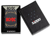 218-081050, ACDC High Voltage Rock and Roll Windproof Lighter 