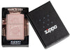 Reimagine Zippo Design High Polish Rose Gold Windproof Lighter