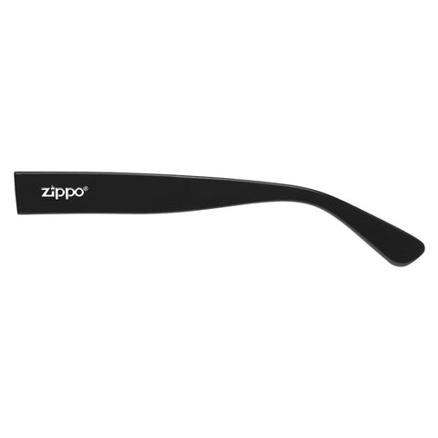 Sunglasses temples with Zippo logo black