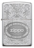 Zippo Scroll Design